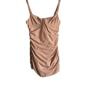 Skims Sculpting Swim One-Piece in Taupe | Size Small | NWT | Rare
